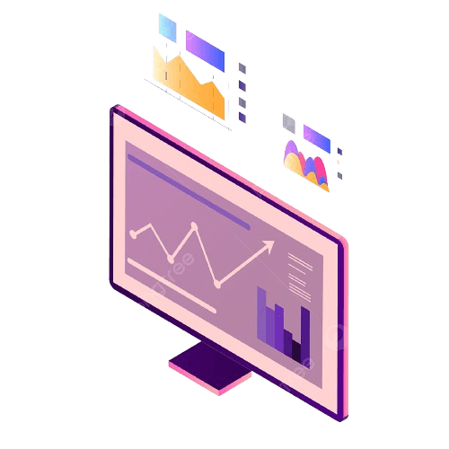Laptop showcasing a website